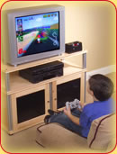 Kid Playing Video Game